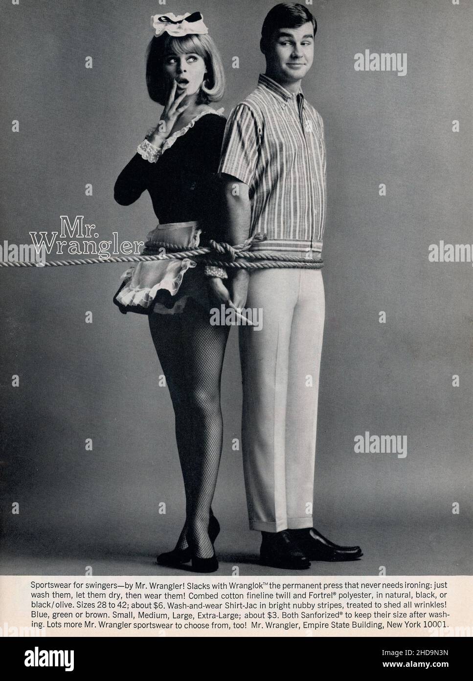 February 1965 issue of "Playboy" Magazine Advert, USA Stock Photo