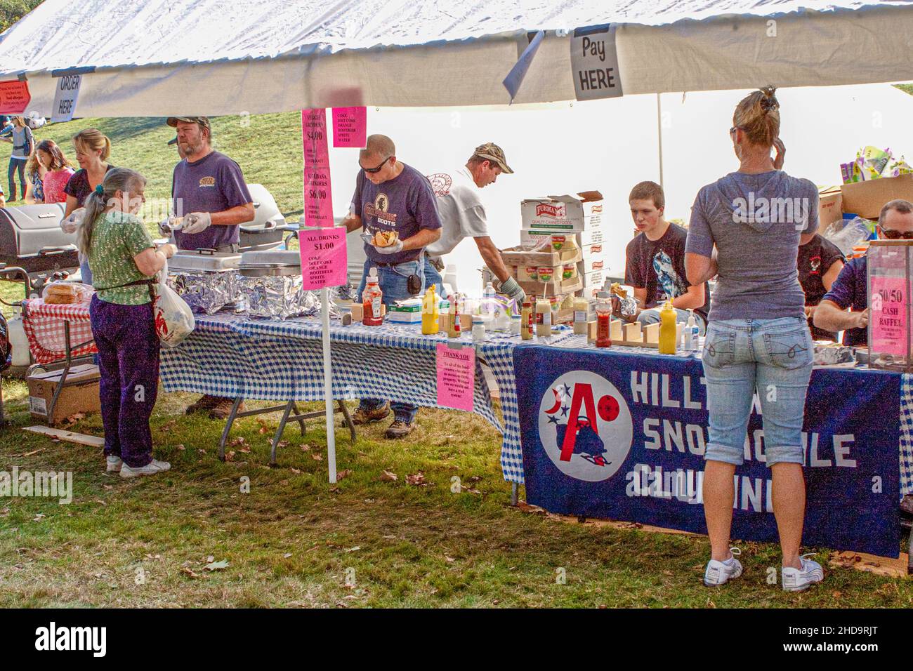 A fall fair in Ashfield, Massachusetts Stock Photo Alamy