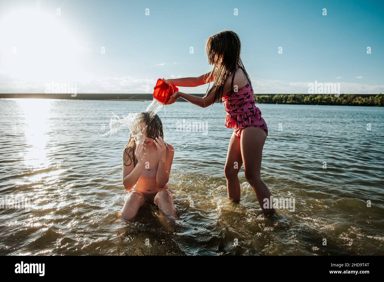 11 year old girl swim hi-res stock photography and images - Alamy