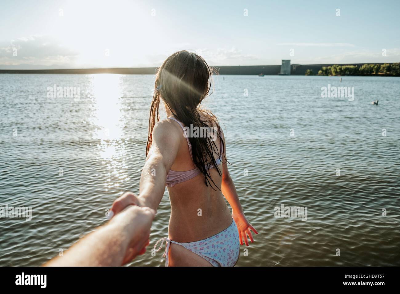 11 year old girl swim hi-res stock photography and images - Alamy