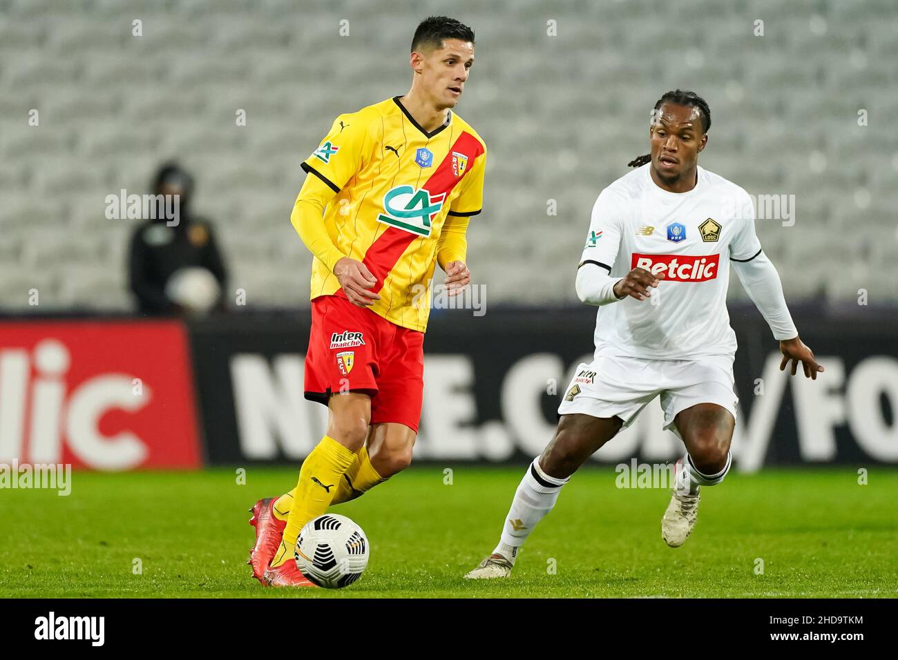 formazioni racing club de lens - losc lille