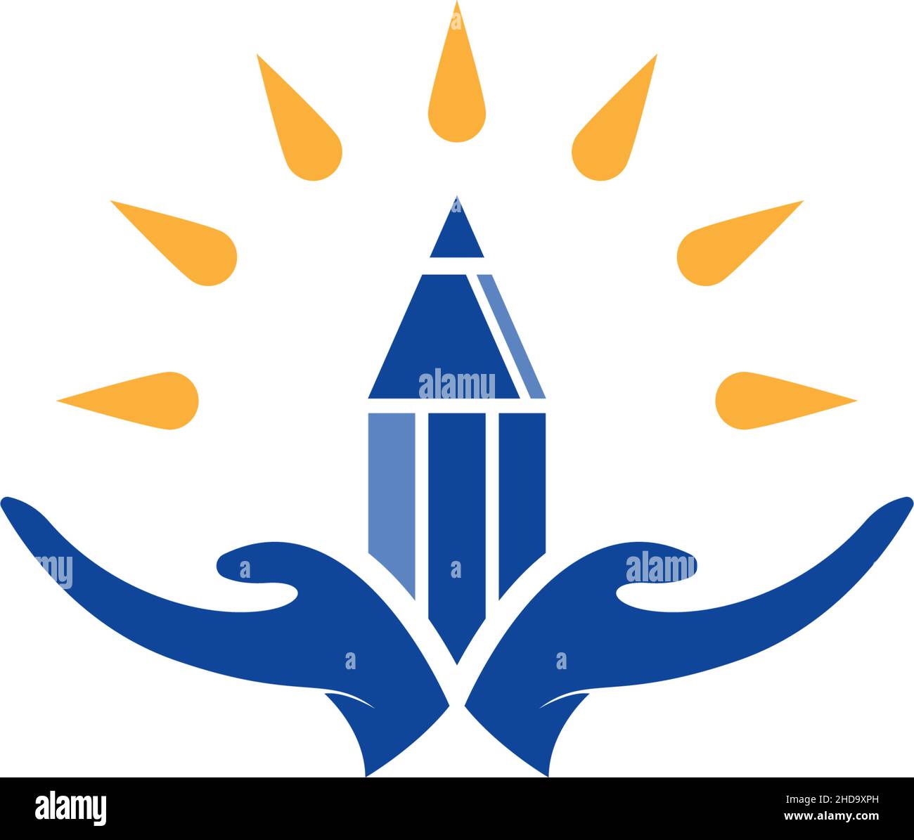 Education Logo icon design Template vector illustration Stock Vector
