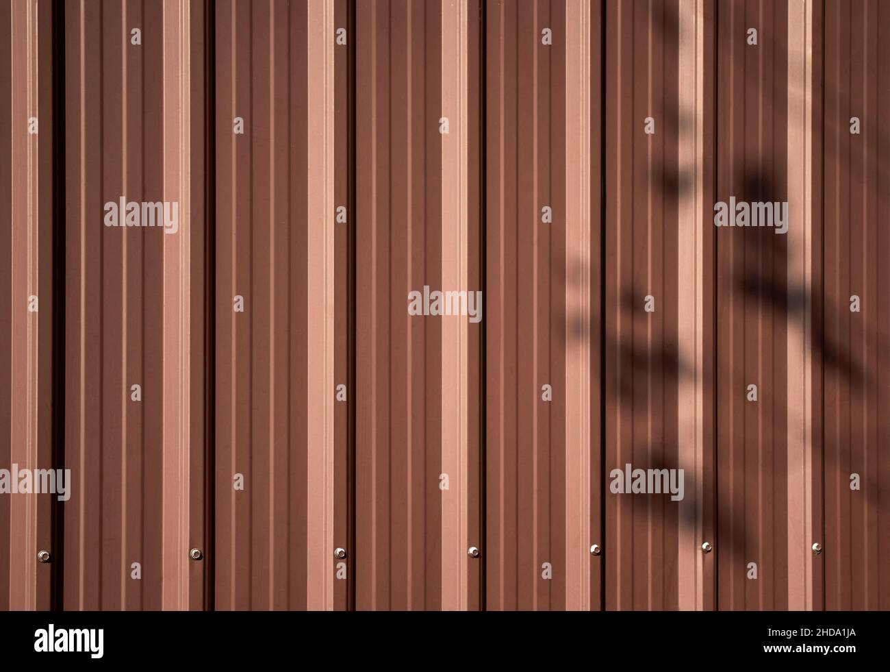 Background of the metal sheet wall Stock Photo Alamy