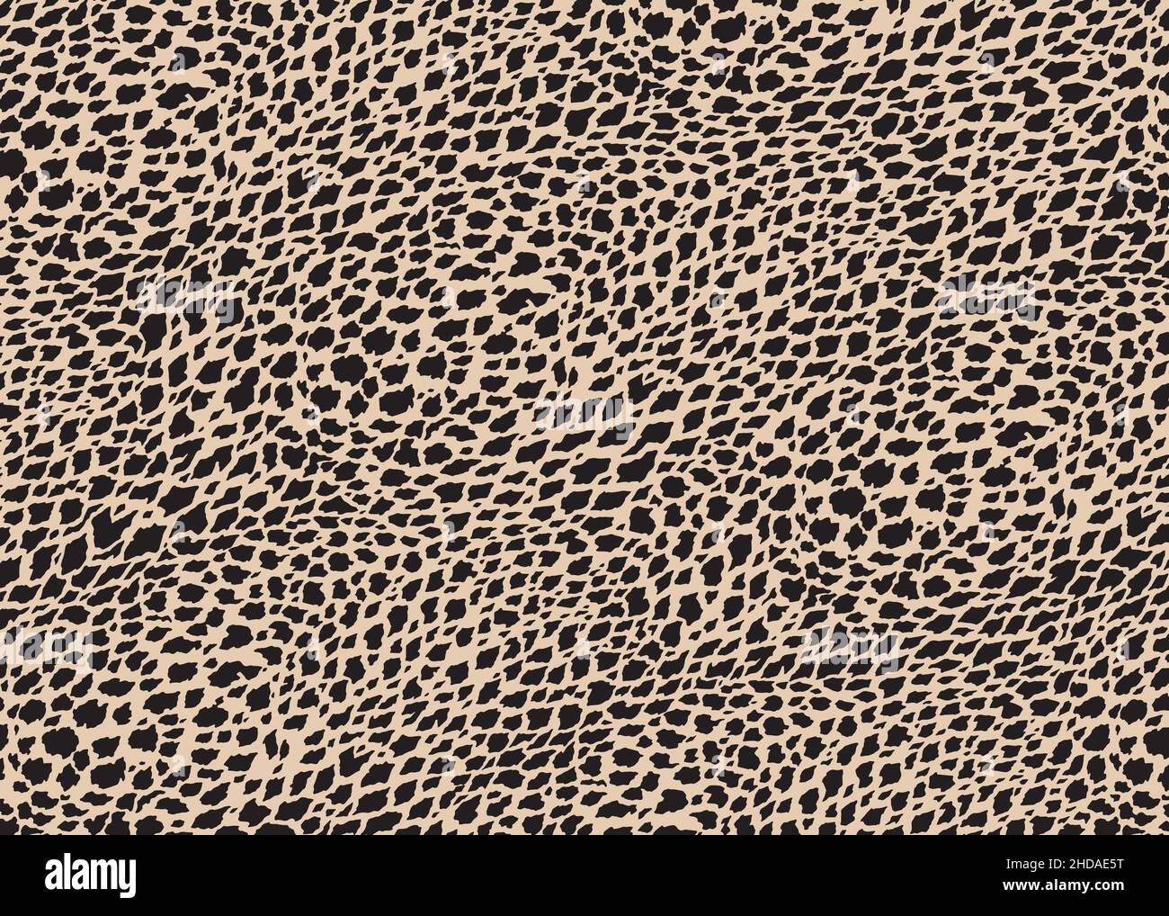 Cheetah skin pattern design. Vector illustration background. For print, textile, web, home decor, fashion, surface, graphic design Stock Vector