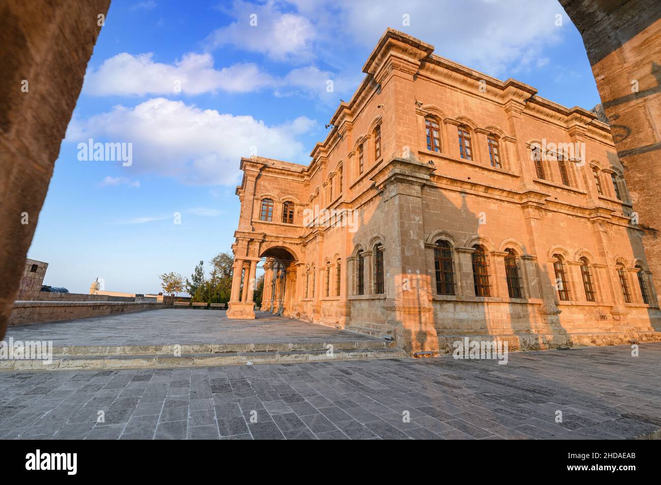 The Maturity Institute in the old town of Mardin, Turkey Stock Photo