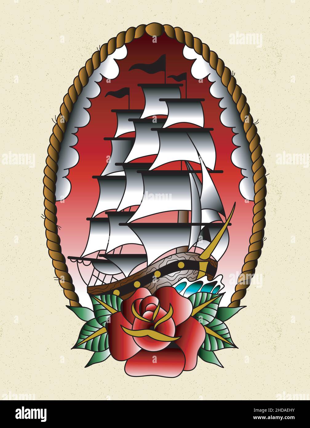 85 Striking Pirate Ship Tattoo Designs  Bonding with Masters of the Seas