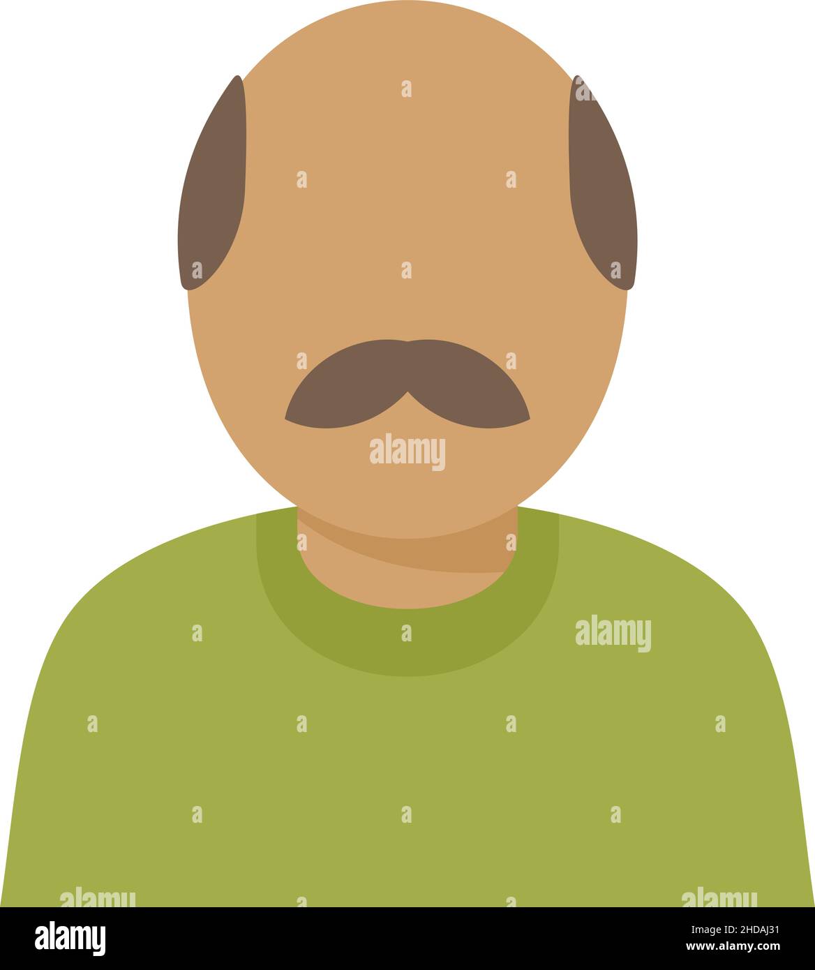 Old immigrant icon. Flat illustration of Old immigrant vector icon ...
