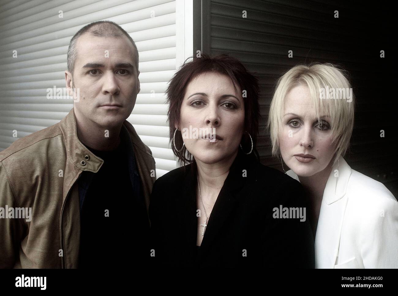 British synthpop group Human League in 2002 Stock Photo Alamy