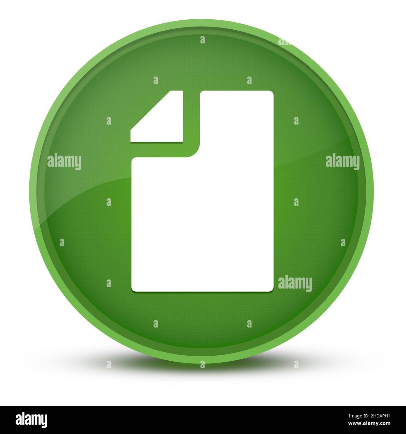 Page luxurious glossy green round button abstract illustration Stock ...