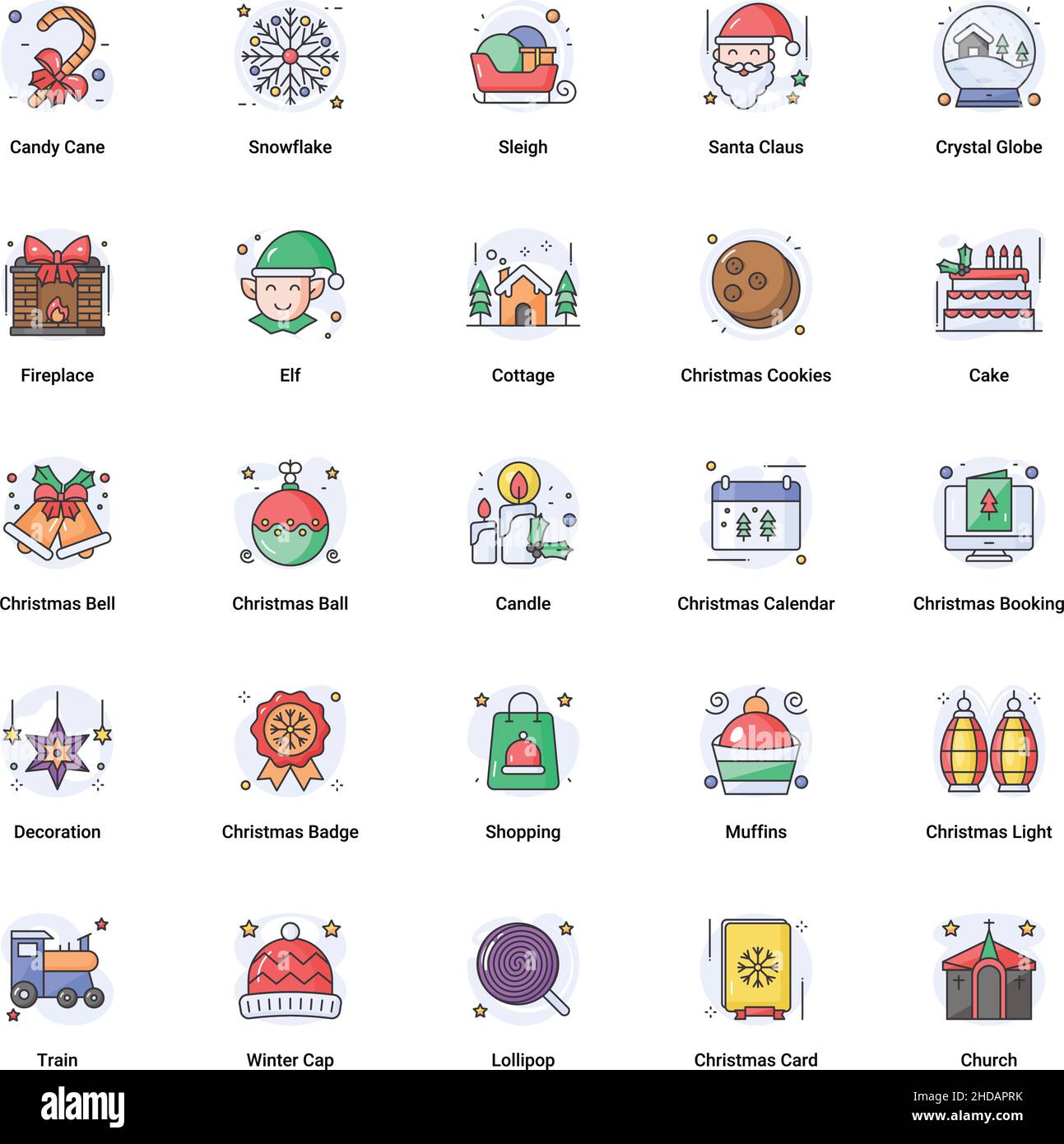 New year party sweet Cut Out Stock Images Pictures Alamy