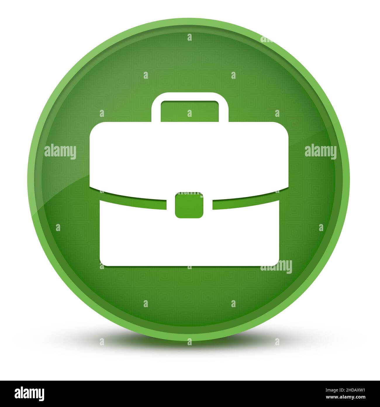 Work experience luxurious glossy green round button abstract illustration Stock Photo