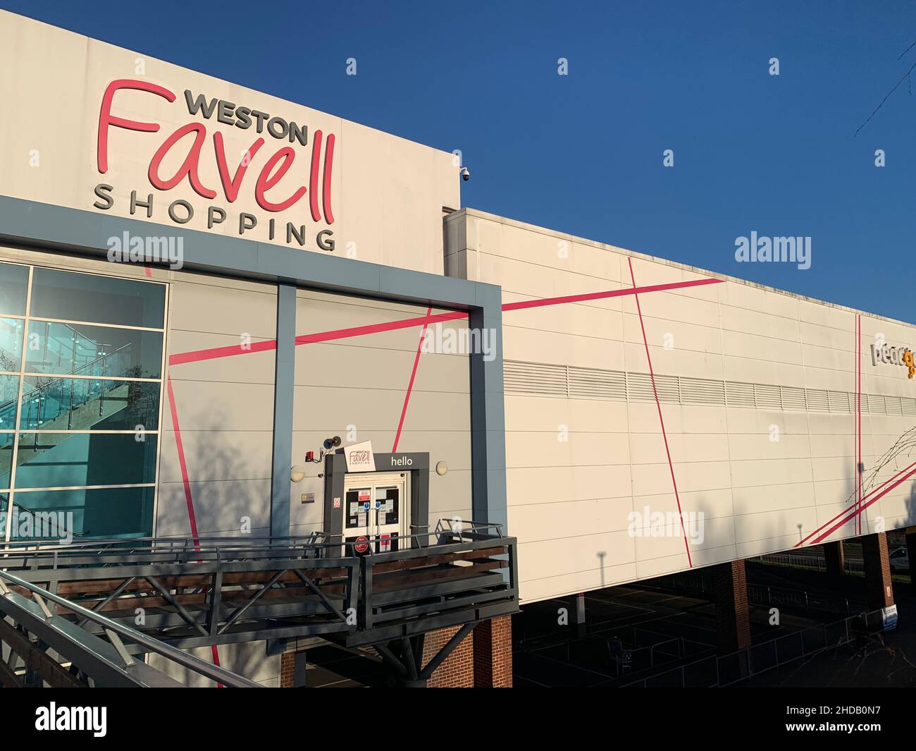 Weston Favell Northampton shopping Centre UK Stock Photo - Alamy