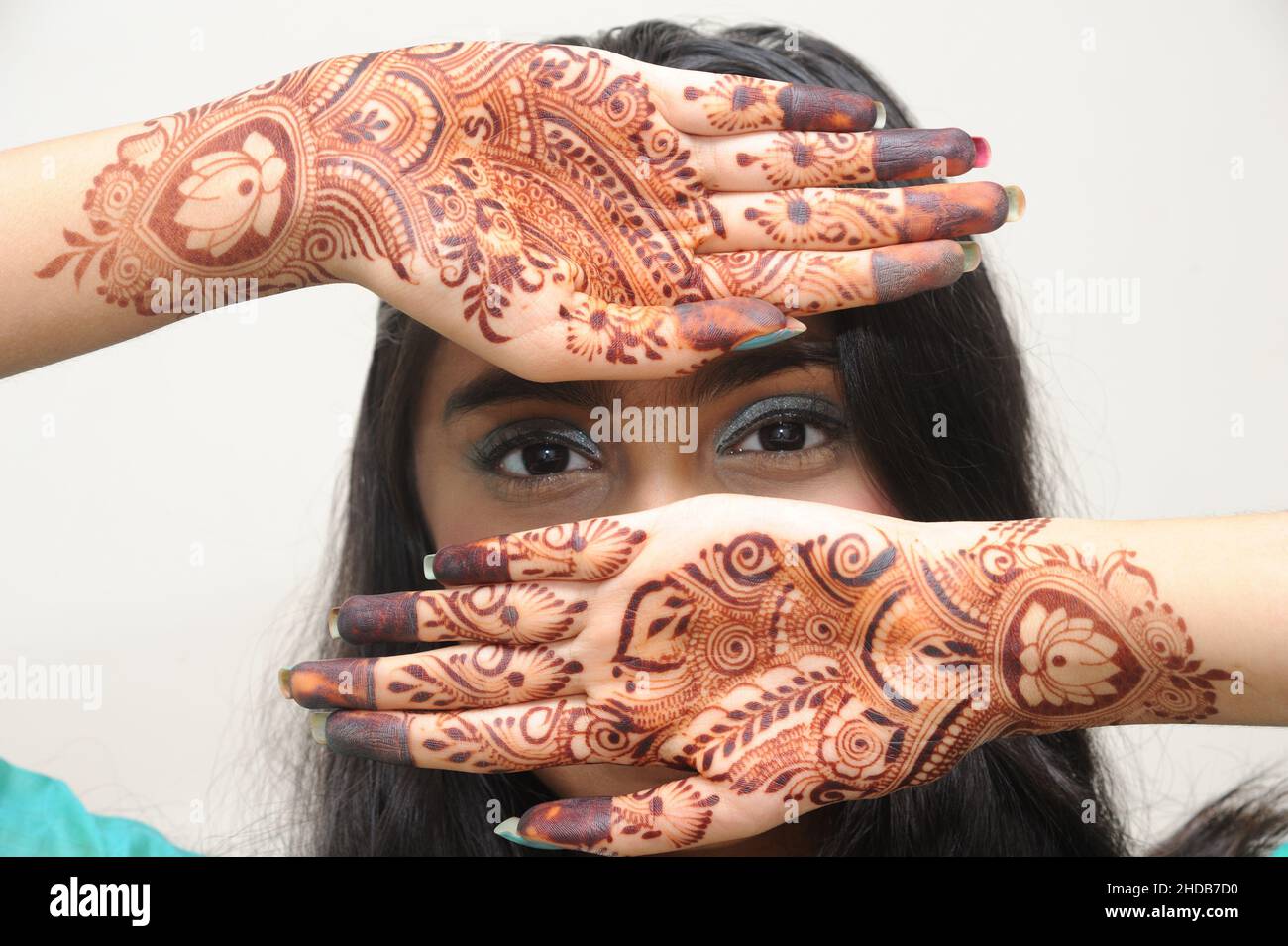 India July 24 2021 Beautiful young indian teenager girl showing artwork ...
