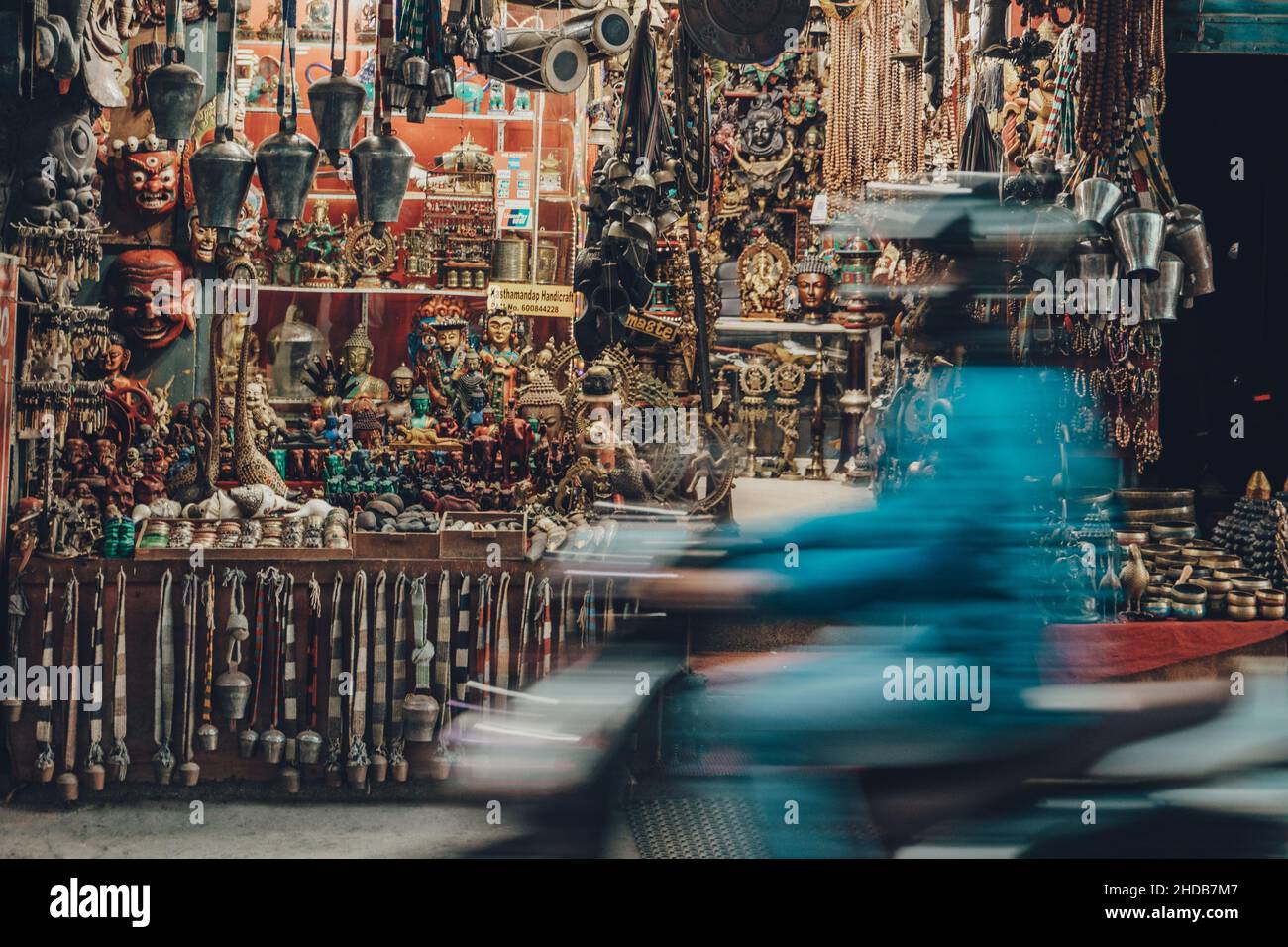 Nepal Street Photography Stock Photo