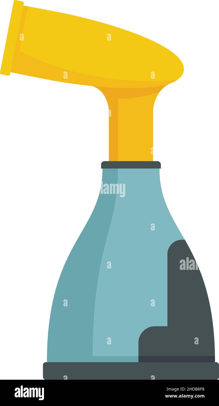 Portable steam cleaner icon. Flat illustration of Portable steam ...