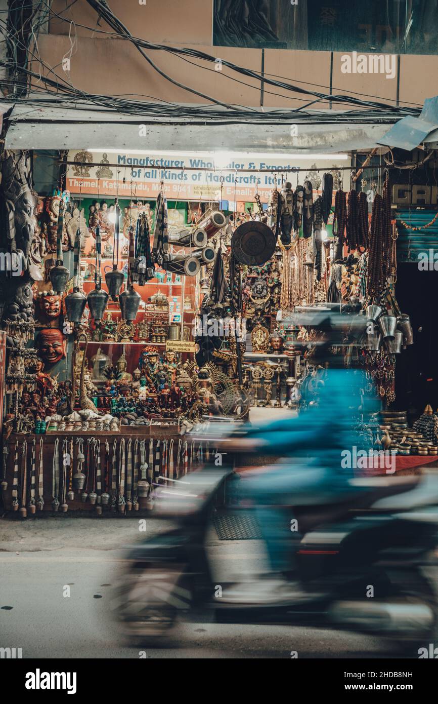Nepal Street Photography Stock Photo