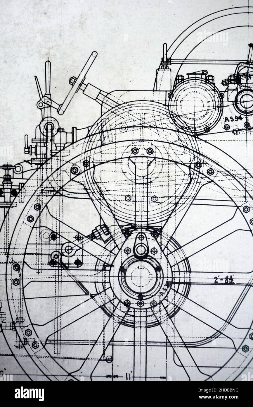 Old fashioned traction engine hi res stock photography and images Alamy