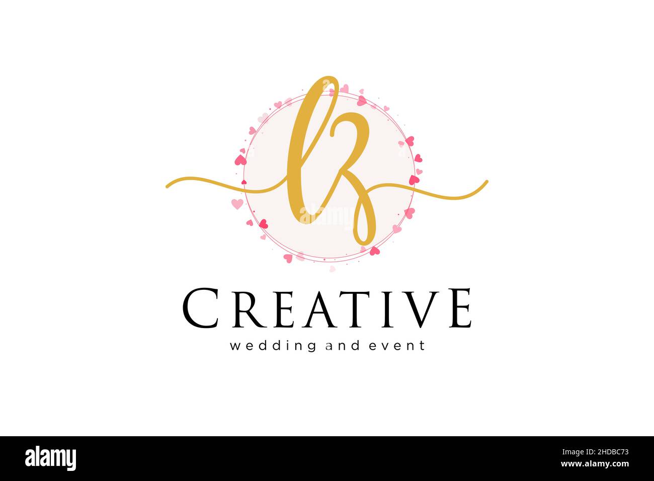 LZ feminine logo. Usable for Logo for fashion,photography, wedding, beauty, business. Flat Vector Logo Design Template Element. Stock Vector