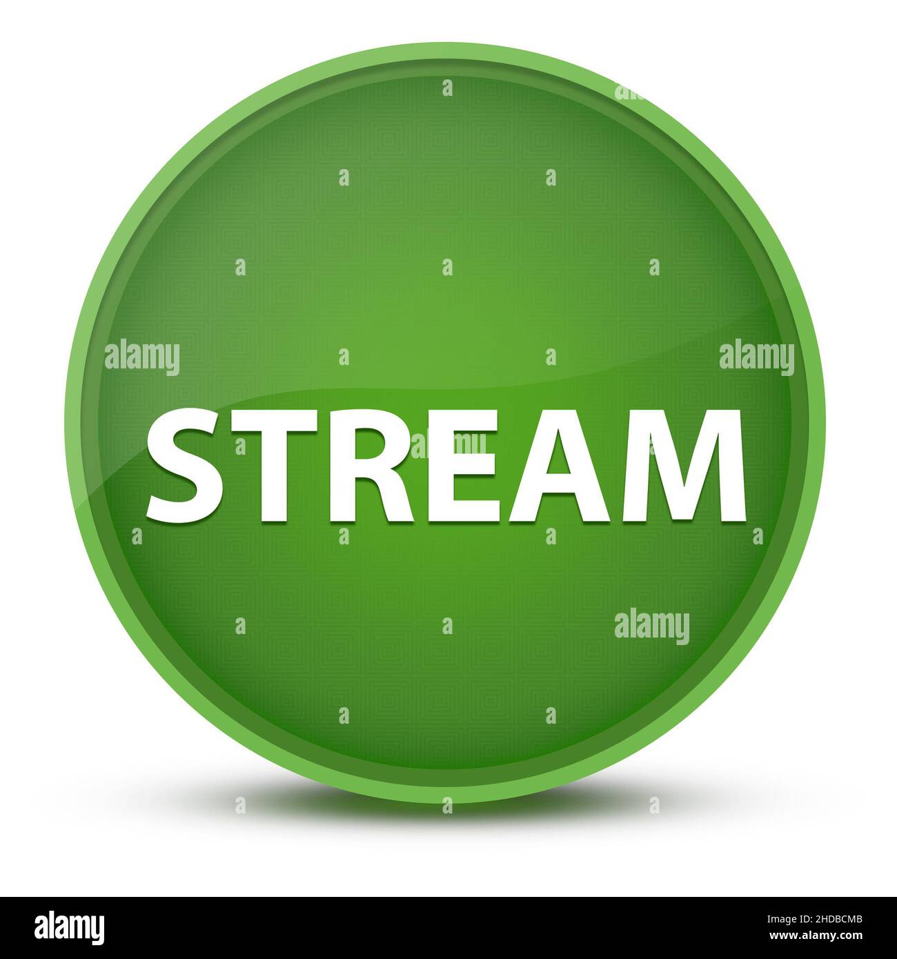 Live stream icon internet button hi-res stock photography and images