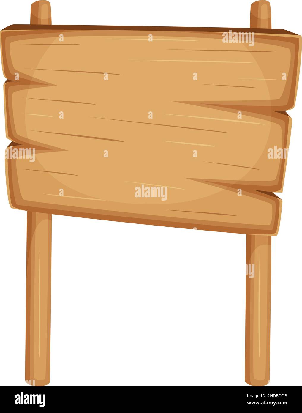 Blank billboard. Wooden plank board in rustic ranch style Stock Vector Image & Art Alamy