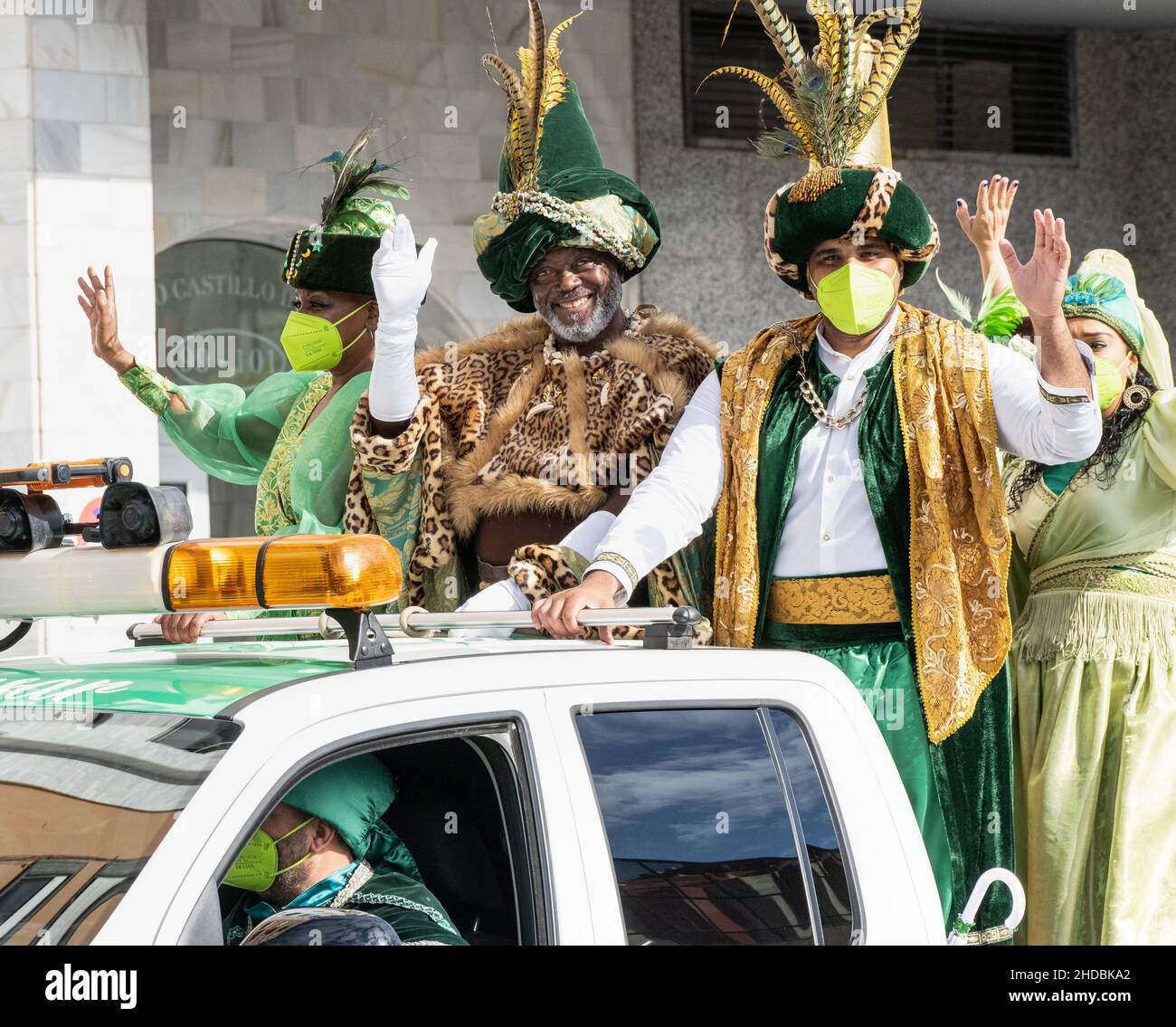 Las Palmas, Gran Canaria, Canary Islands, Spain. 5th January 2022. The