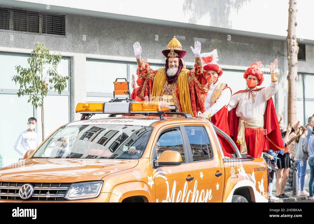 Las Palmas, Gran Canaria, Canary Islands, Spain. 5th January 2022. The