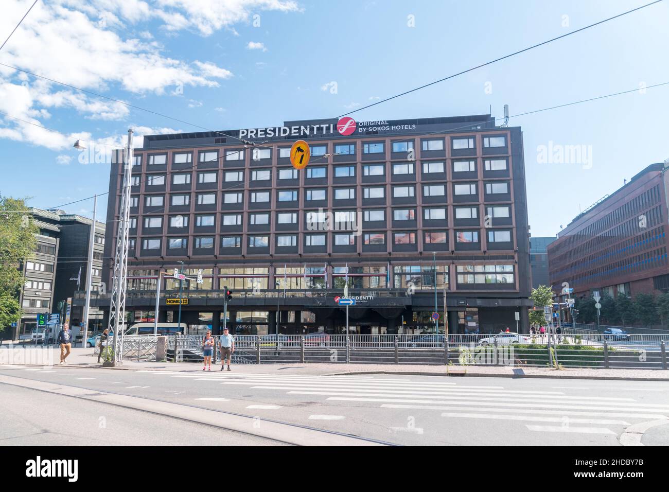 Helsinki Finland August 5 2021 Sokos Hotel Presidentti Stock Photo 