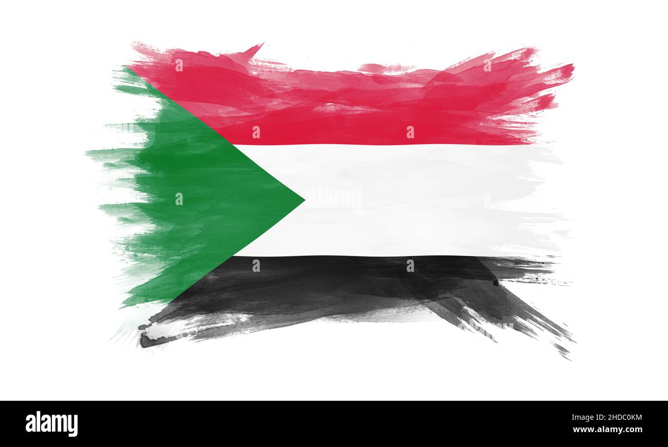 Sudan independence banner Cut Out Stock Images & Pictures - Alamy