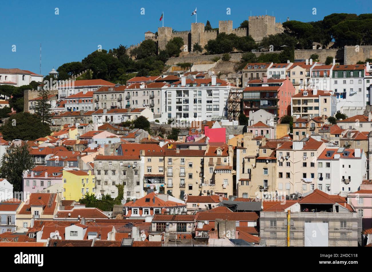 Lissabon ist die Hauptstadt und die größte Stadt Portugals Stock Photo