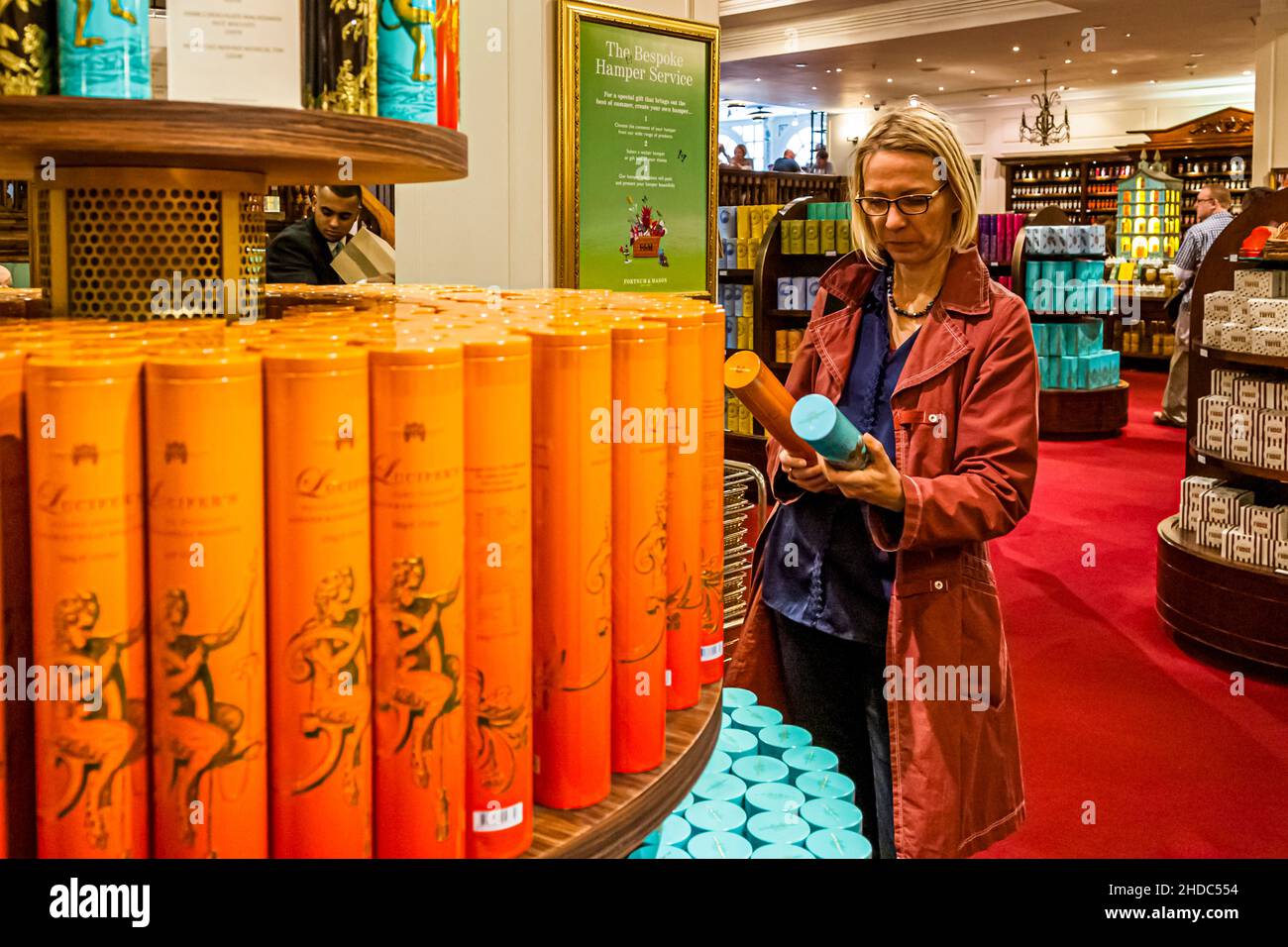 The legendary Fortnum and Mason department store in London is famous
