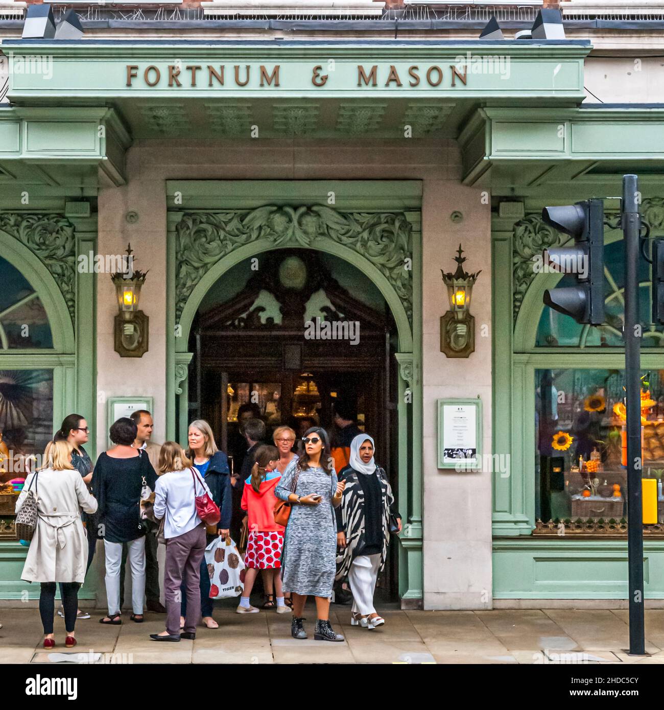 The legendary Fortnum and Mason department store in London is famous