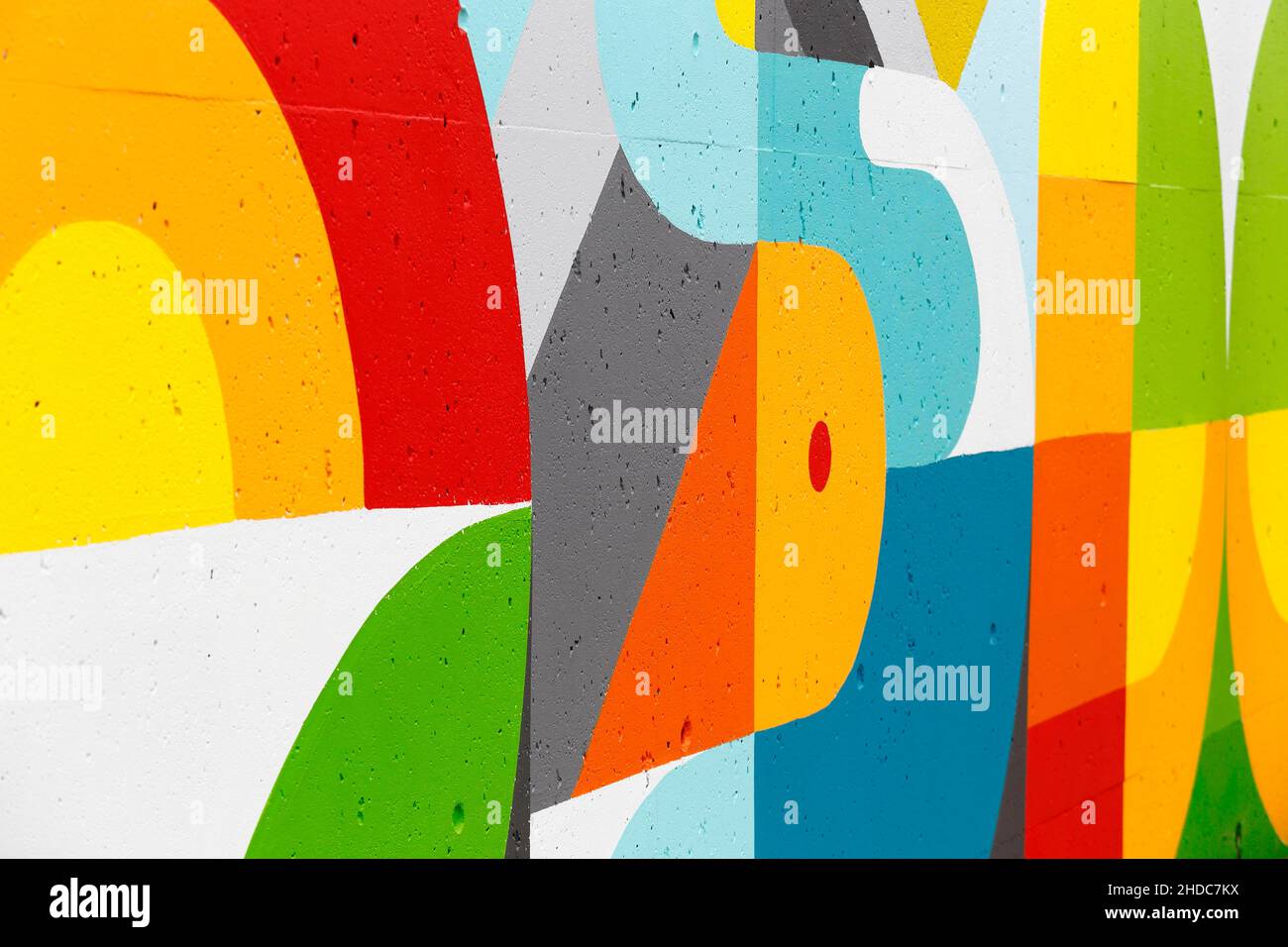 Wall painting, Montreal, Province of Quebec, Canada Stock Photo Alamy