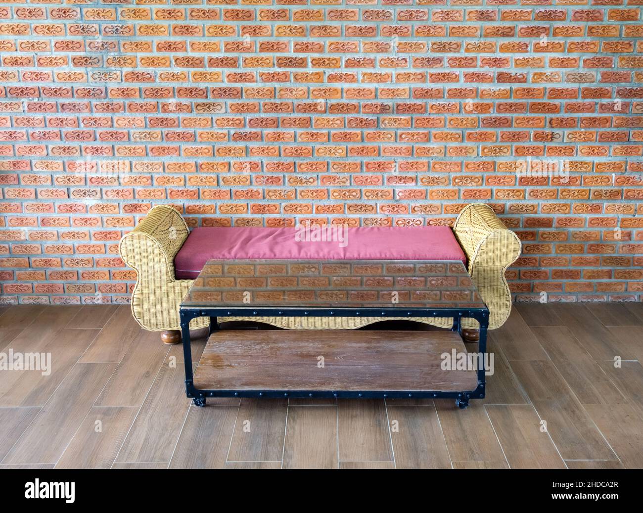 Rattan sofa hi-res stock photography and images - Alamy