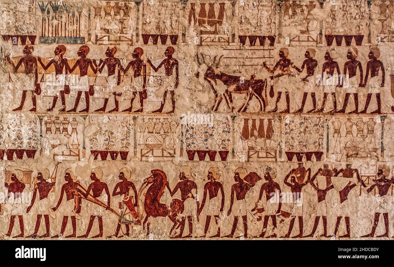 Ancient egyptian funeral procession hires stock photography and images