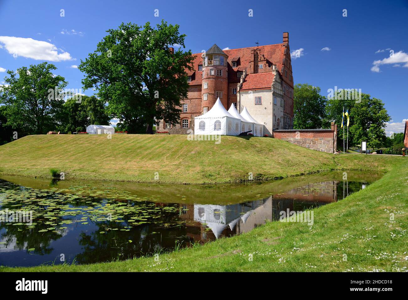 Europa, Deutschland, MecklenburgVorpommern, Moltzow, Schloss