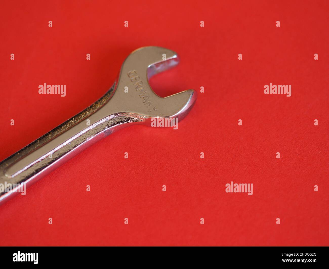 wrench aka spanner tool made in Germany Stock Photo Alamy