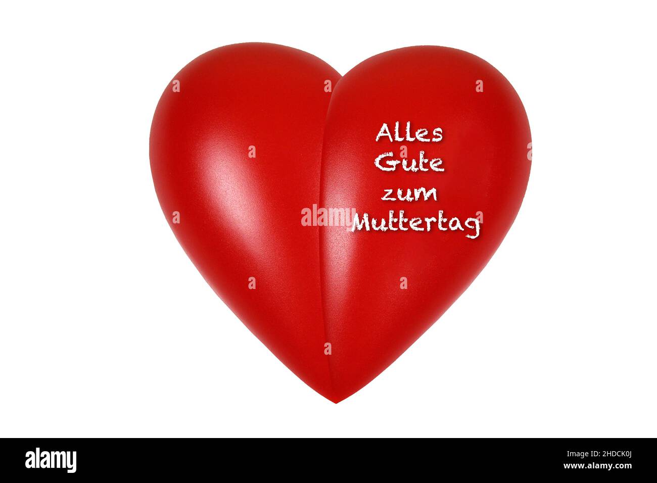 Rotes Herz, Organ, Gesundheit, Körperteil, Alles Gute zum Muttertag, Stock Photo