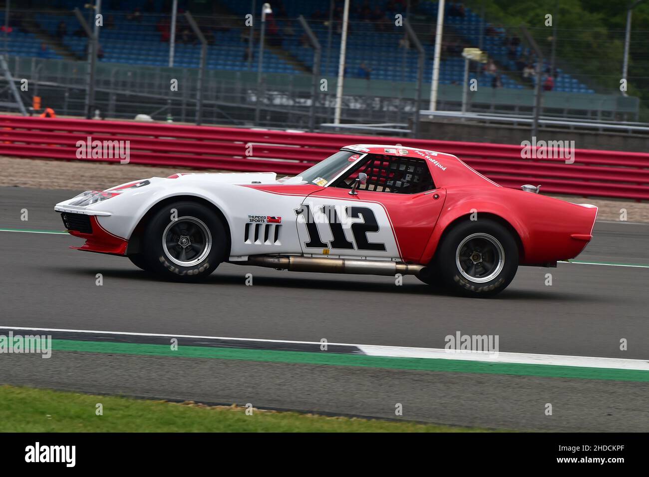 Peter Hallford, Chevrolet Corvette, HSCC Thundersports, previously known as Pre 80 Endurance, Sports Racing, GT and Touring Cars  that would have race Stock Photo
