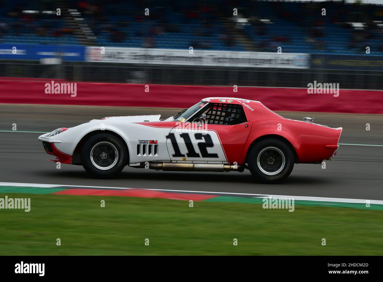 Peter Hallford, Chevrolet Corvette, HSCC Thundersports, previously known as Pre 80 Endurance, Sports Racing, GT and Touring Cars  that would have race Stock Photo