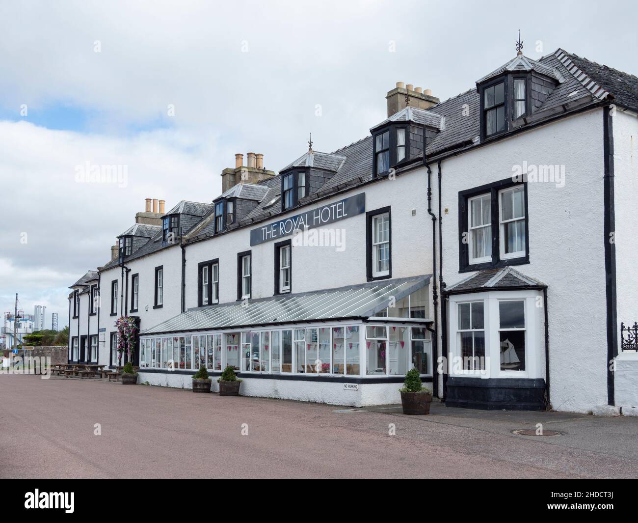 The Royal Hotel, Cromarty, The Black Isle, Highland, Scotland Stock Photo