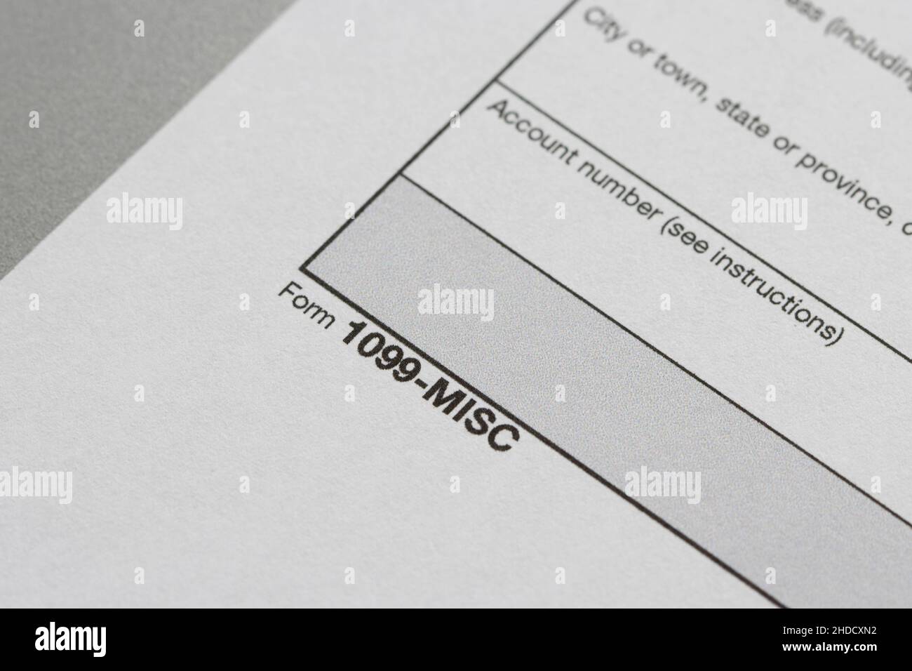 form-1099-misc-hi-res-stock-photography-and-images-alamy