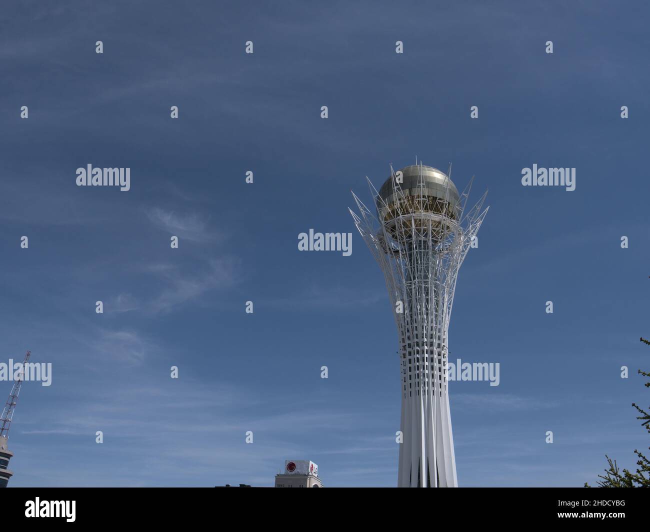 Nur-Sultan, Astana, Kazakhstan MAY, 26, 2018 Bayterek Tower Stock Photo