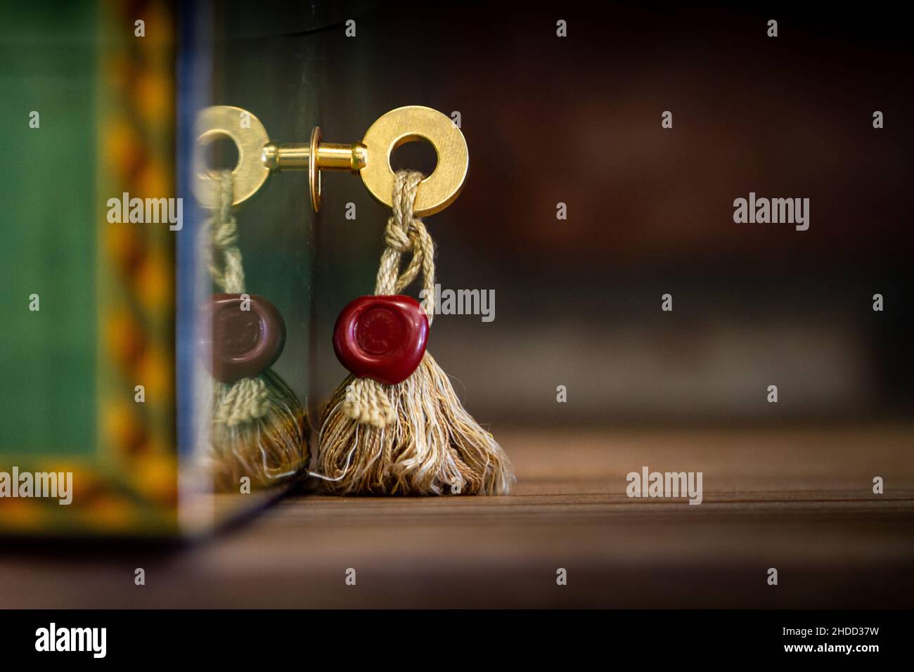 Gold key hanging hi-res stock photography and images - Alamy