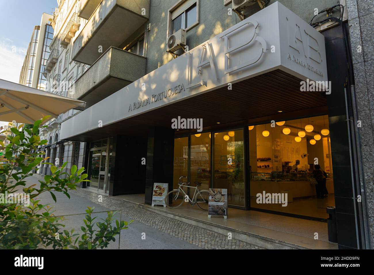 Famous Lab Cafe in Lisbon, Portugal Stock Photo Alamy