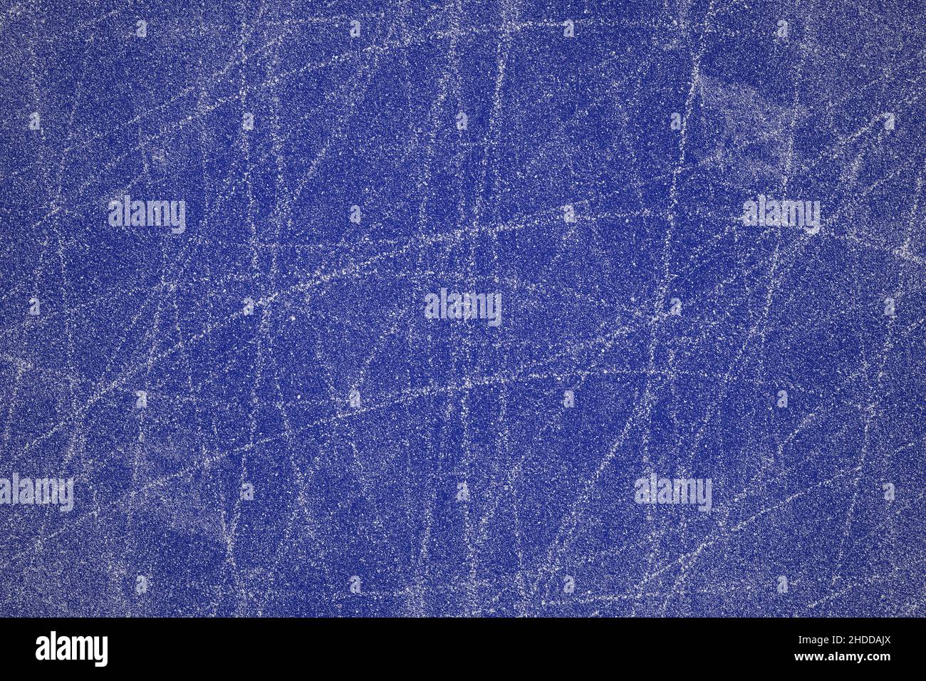 Scratches blue concrete floor surface for texture background Stock Photo