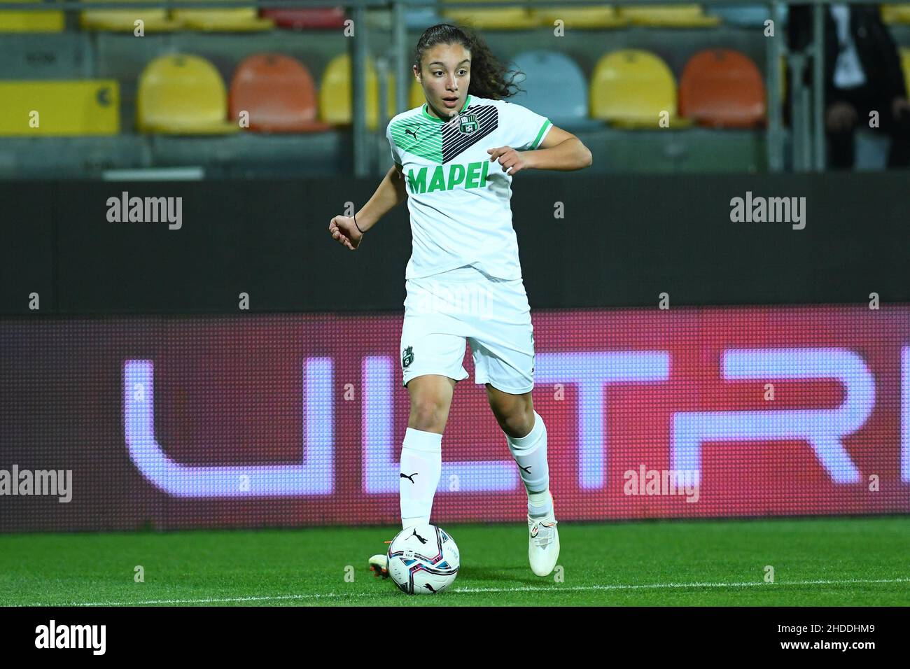 Frosinone, Italy , 05 January , 2022 Pictured left to right, Haley Bugeja of Sassuolo during woman football supercup match Juventus v Sassuolo Credit: Massimo Insabato/Alamy Live News Stock Photo