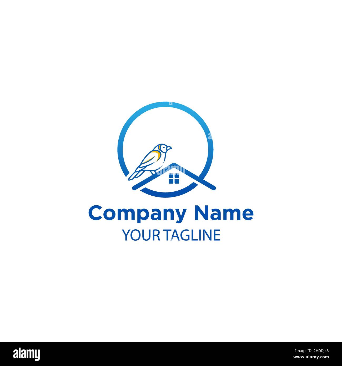 Real Estate logo design vector template.EPS 10 Stock Vector