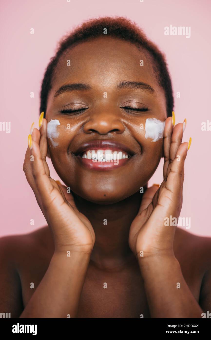 Pink cheek hi-res stock photography and images - Page 2 - Alamy