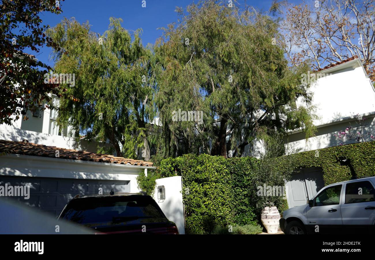 Los Angeles, California, USA 1st January 2022 A General view of atmosphere at Actress Sally Field's Former Home/house on January 1, 2022 in Los Angeles, California, USA. Photo by Barry King/Alamy Stock Photo Stock Photo