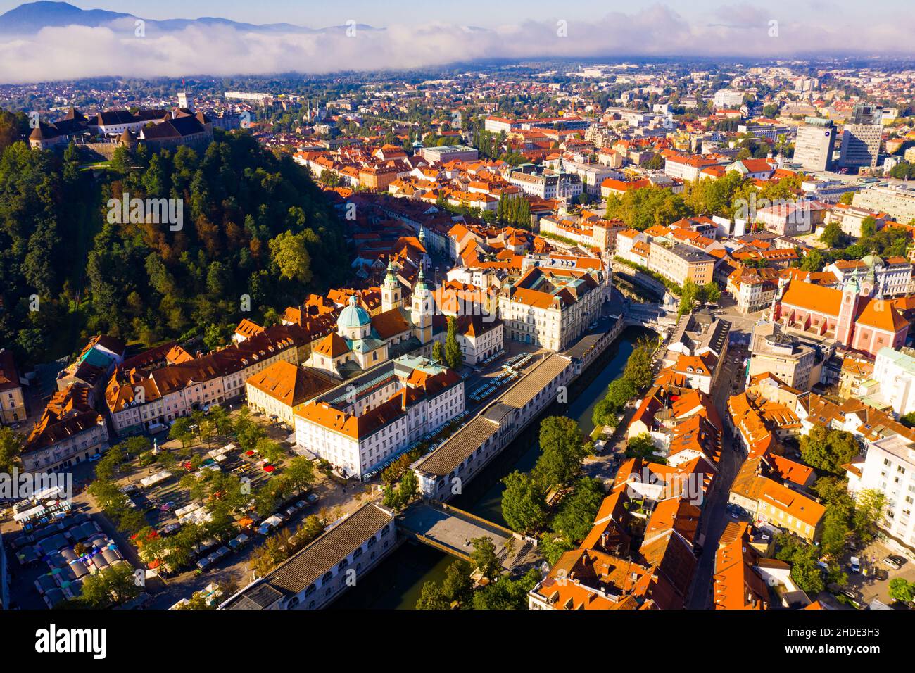 Ljubljana historical district hi-res stock photography and images - Alamy